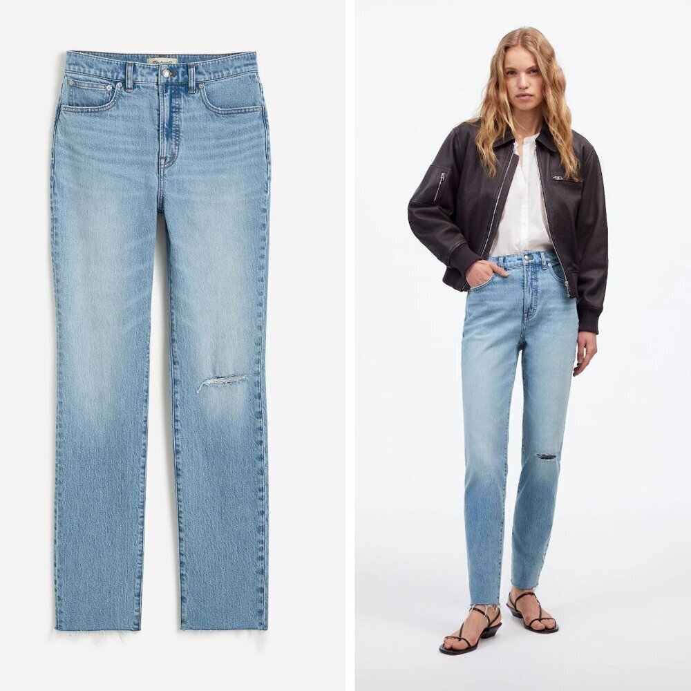 Madewell Blue The Perfect Vintage Jeans Size 30P - 47927